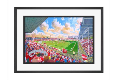 Bescot Stadium Fine Art Print - Walsall FC